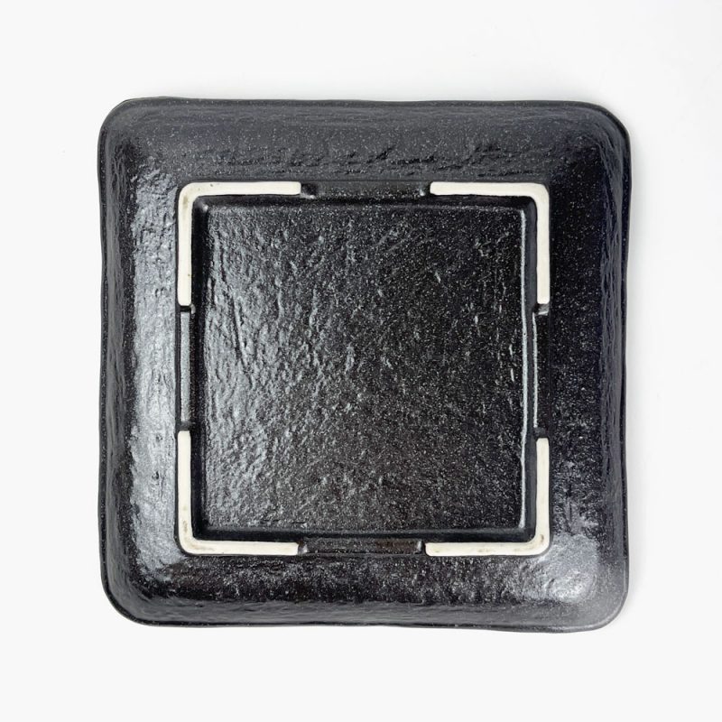 Sq. Plate Sogi Black (7"D)