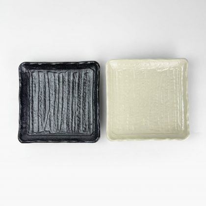 Sq. Plate Sogi Black (7"D)