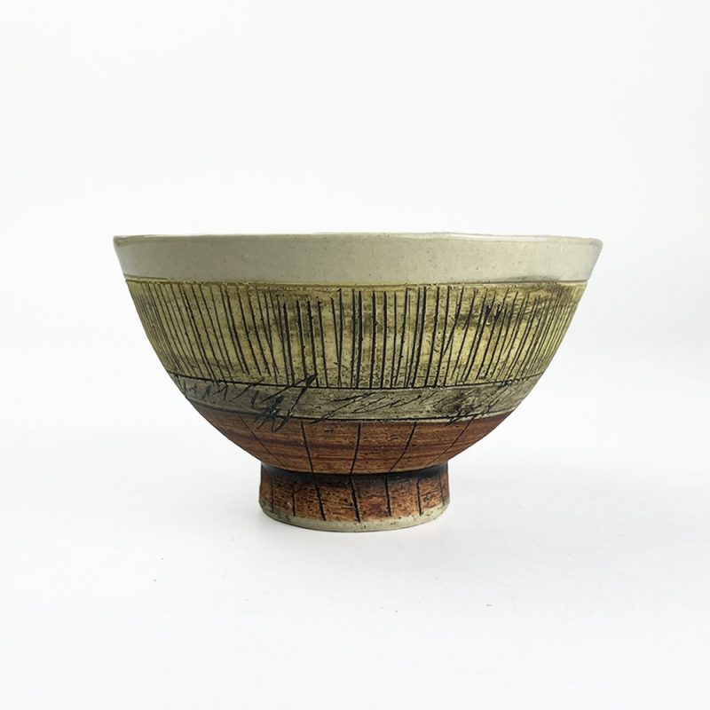 Rice Bowl Senkoku White (4.75"D)