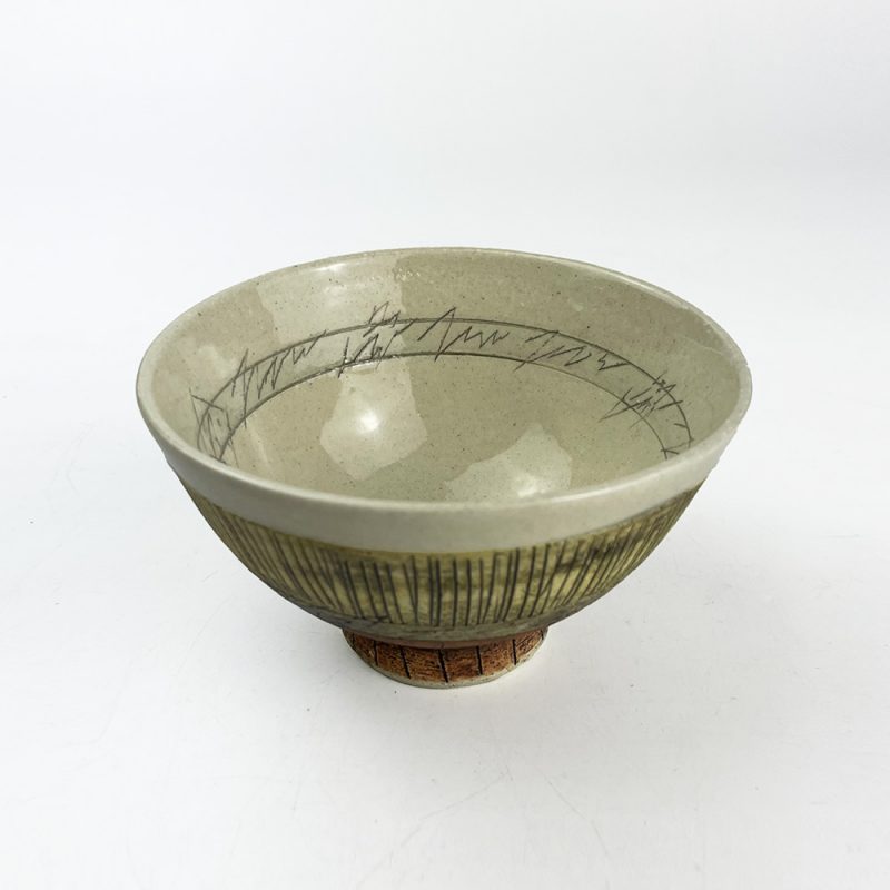 Rice Bowl Senkoku White (4.75"D)