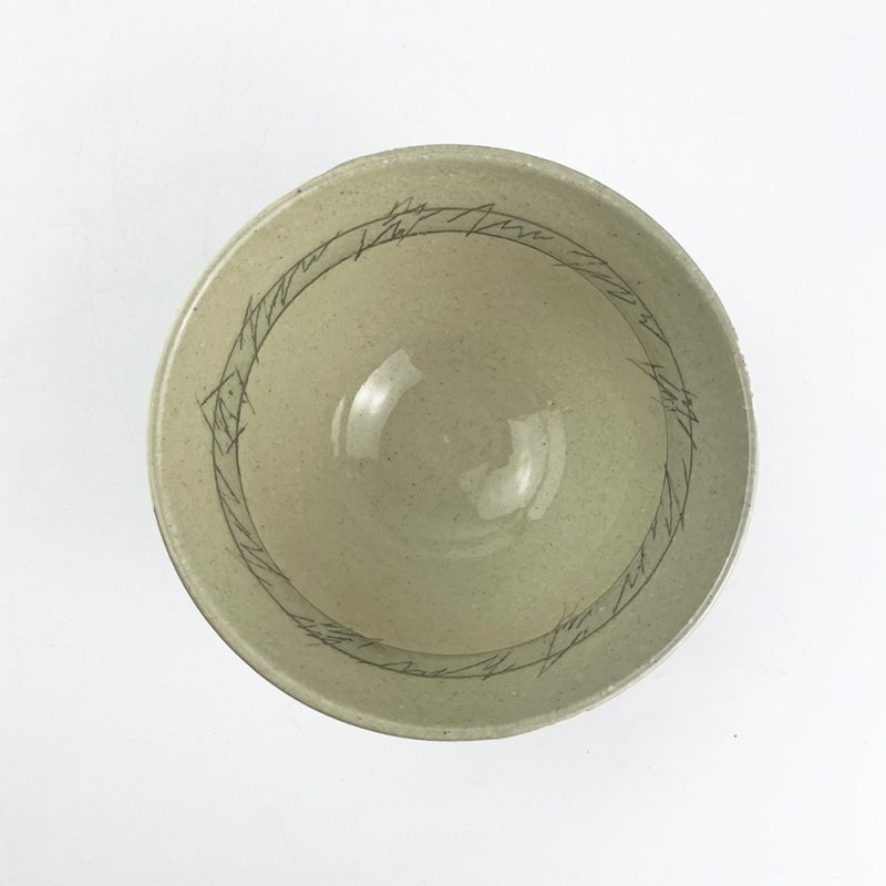 Rice Bowl Senkoku White (4.75"D)