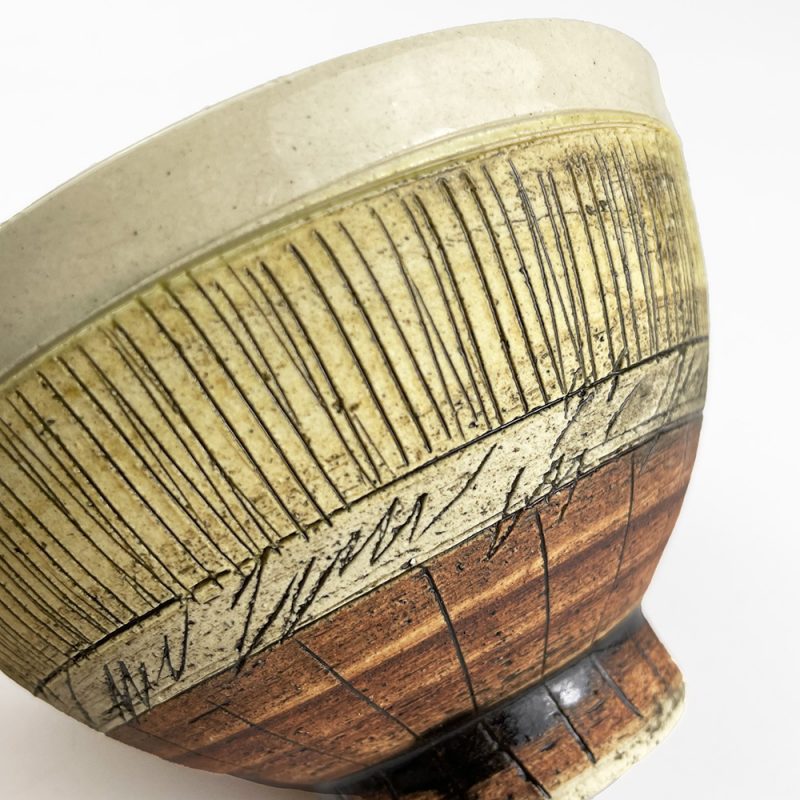 Rice Bowl Senkoku White (4.75"D)