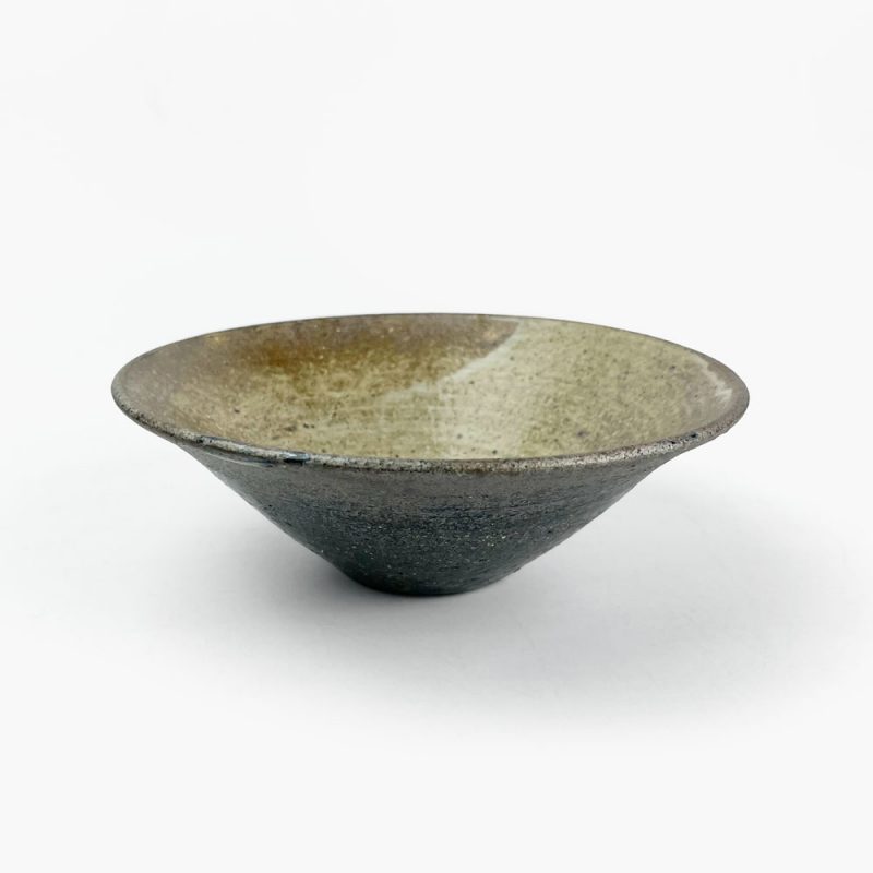 Angled Bowl M Shirogesho (6.5"D) by Tadanori Imano