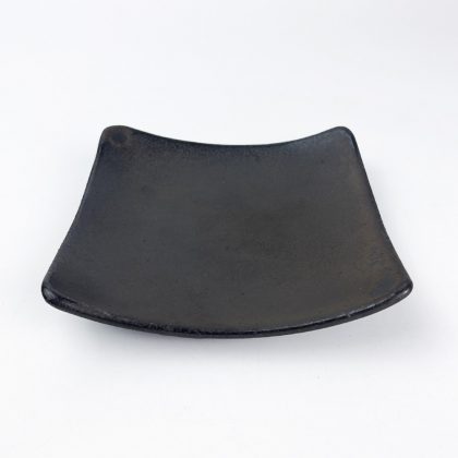Sq. Plate Sabi (5"D) by Tadanori Imano