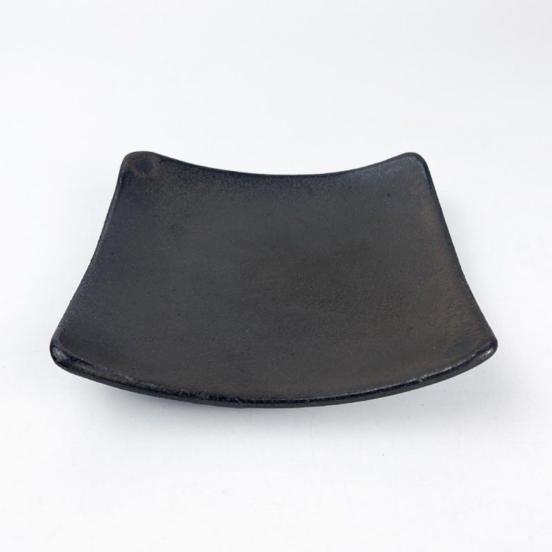 Sq. Plate Sabi (5"D) by Tadanori Imano