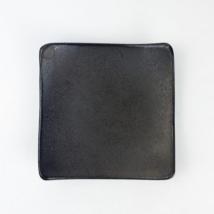 Sq. Plate Sabi (5"D) by Tadanori Imano