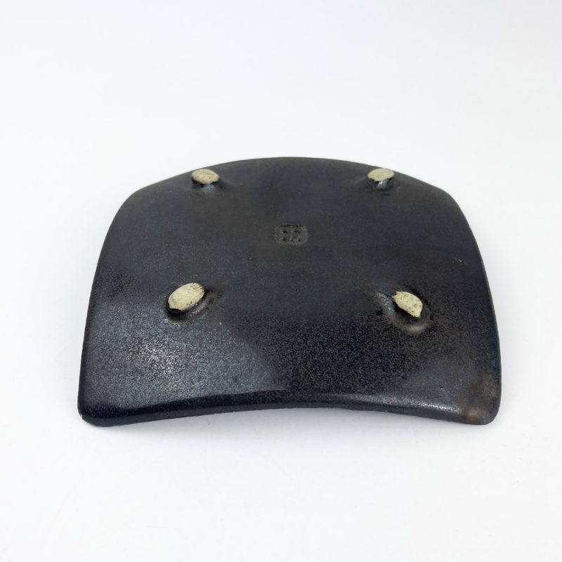 Sq. Plate Sabi (5"D) by Tadanori Imano