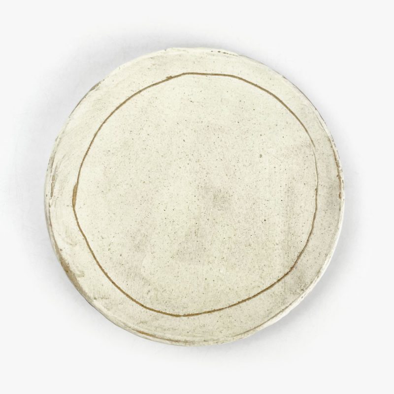 Saucer Plate Line (5.5"D) by rutawa rawajifu