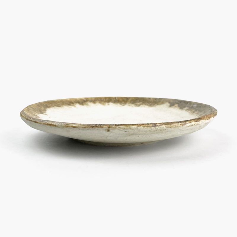 Saucer Plate Koge (5.5"D) by rutawa rawajifu