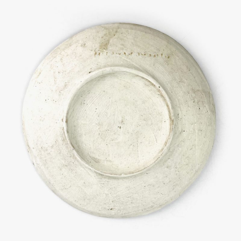 Rim Plate Cross Cream (8.25"D) by rutawa rawajifu