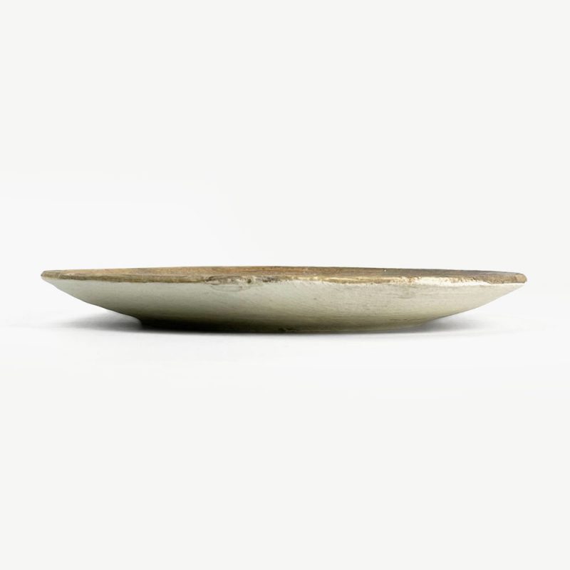Rim Plate Cross Brown (8.25"D) by rutawa rawajifu