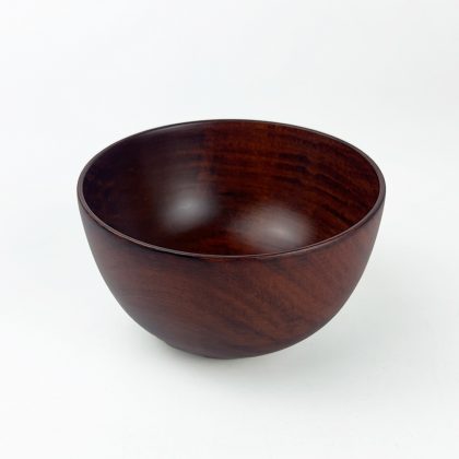 Wooden Soup Bowl Sakura Brown (4.5"D)