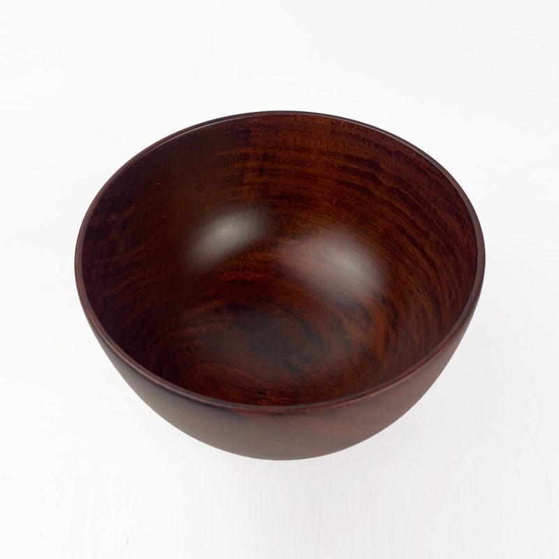Wooden Soup Bowl Sakura Brown (4.5"D)