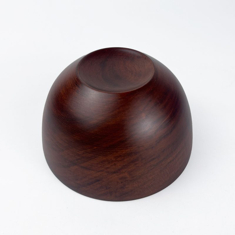 Wooden Soup Bowl Sakura Brown (4.5"D)