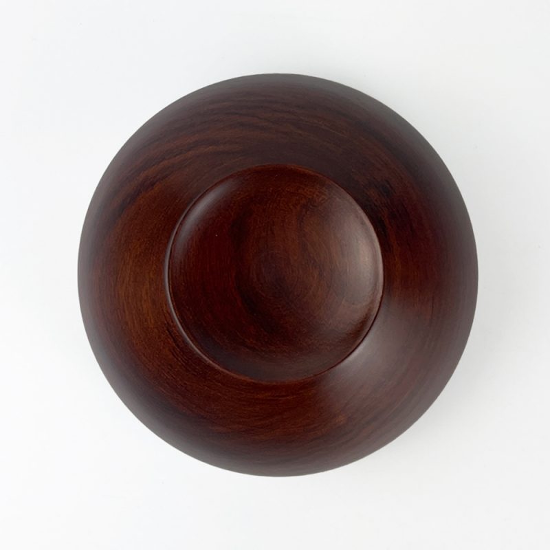 Wooden Soup Bowl Sakura Brown (4.5"D)
