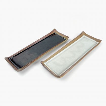 Rec. Plate Ame Brown (8.5"D) by Keishuugama