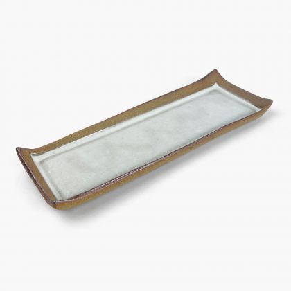 Rec. Plate White (8.5"D) by Keishuugama