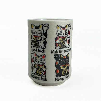Yunomi Tea Cup Lucky Cat (8 fl.oz)