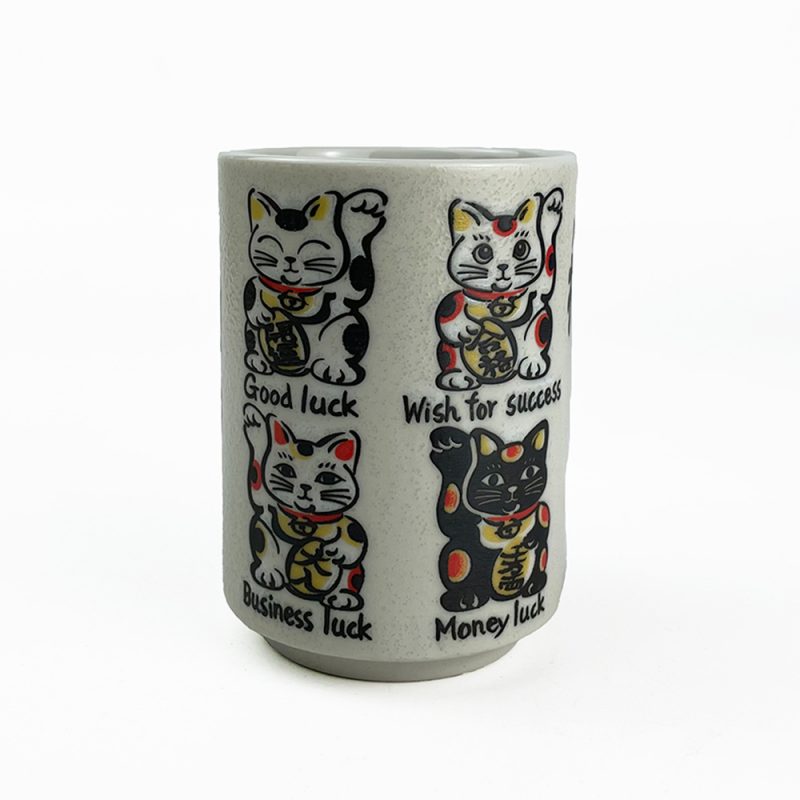 Yunomi Tea Cup Lucky Cat (8 fl.oz)