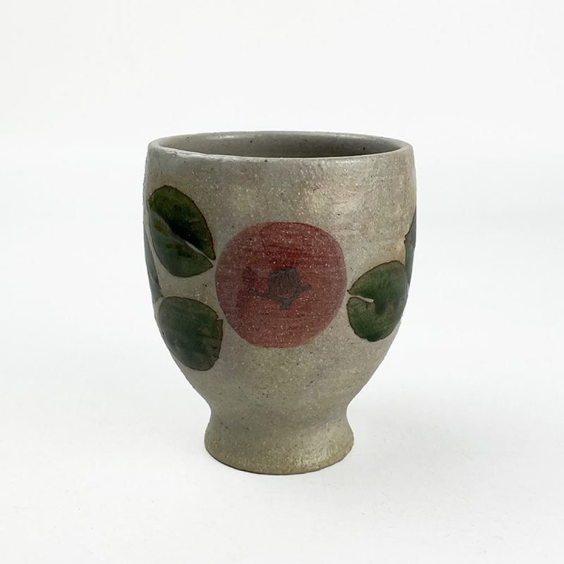Bowl Tsubakikamon (8oz) by Musashi Tsujii