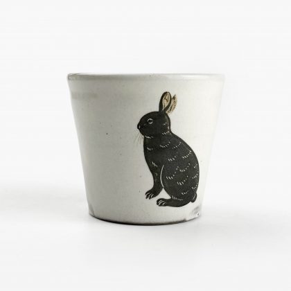 Cup Rabbit (3"D x 2.75"H) by Takunobu Sawada
