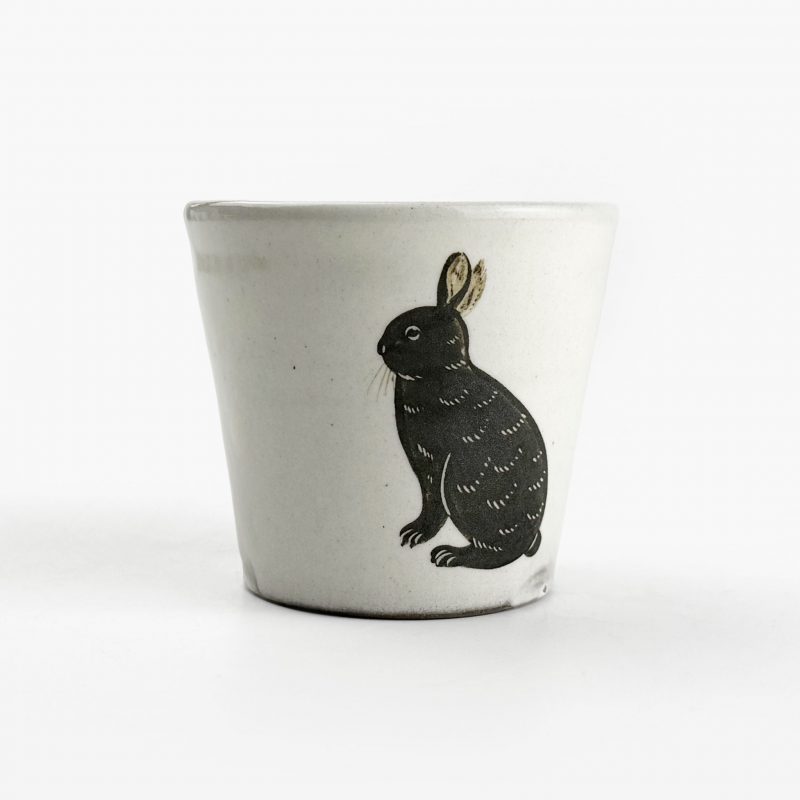 Cup Rabbit (3"D x 2.75"H) by Takunobu Sawada