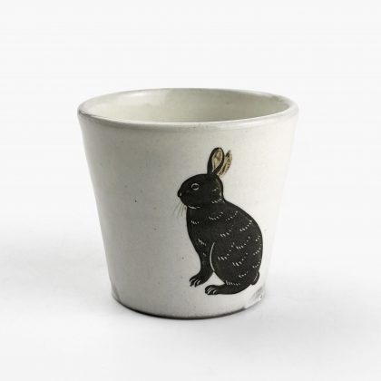 Cup Rabbit (3"D x 2.75"H) by Takunobu Sawada