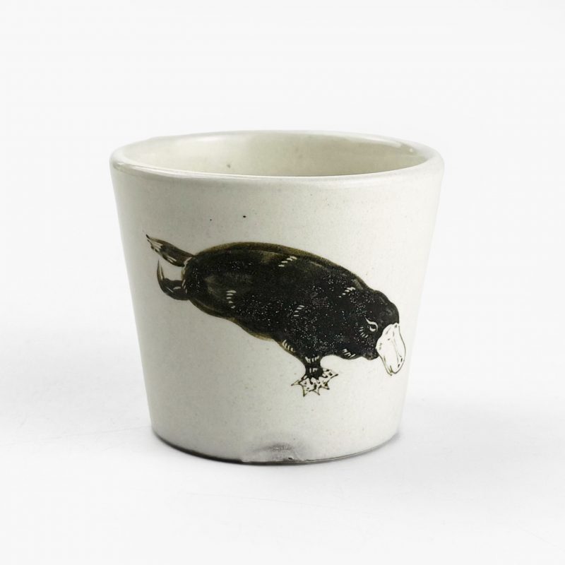 Cup Platypus (3"D x 2.75"H) by Takunobu Sawada