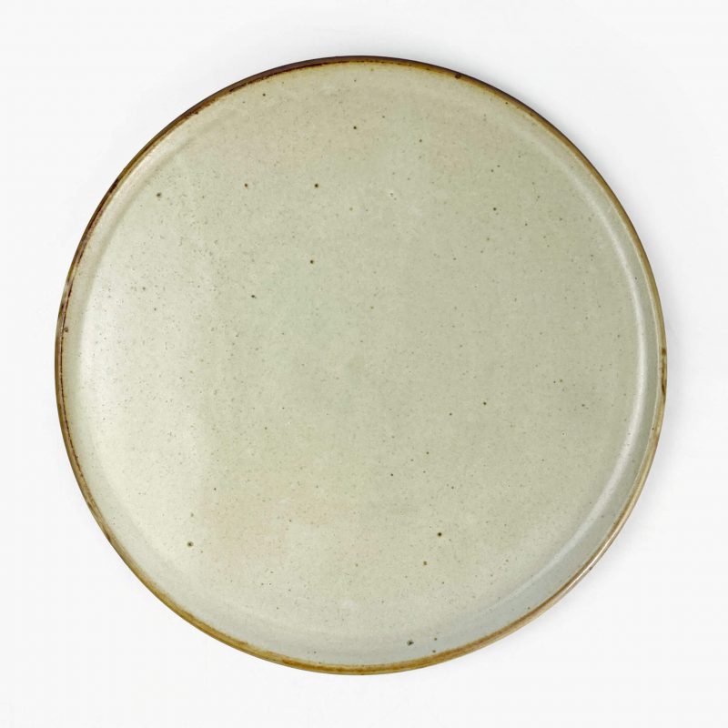 Plate White by Takuya Kawajiri (10"D)