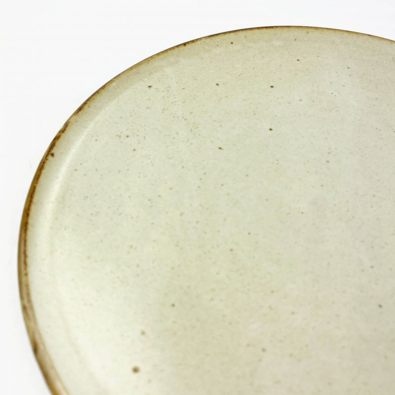 Plate White by Takuya Kawajiri (10"D) - Image 2