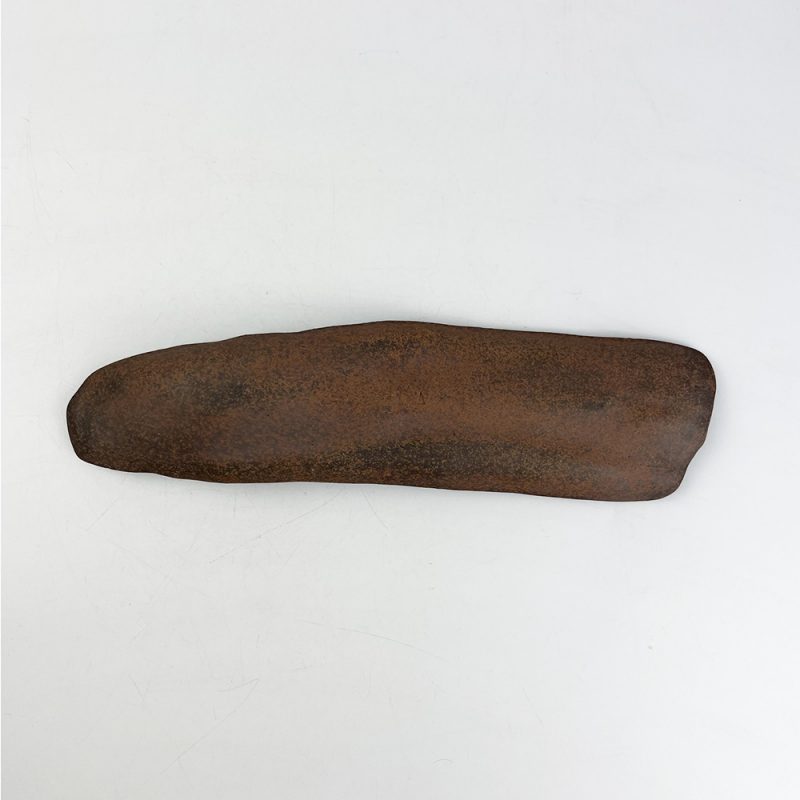 Long Plate Driftwood/Ryuboku (9.75"x2.5") by Bunga Yamamoto/ Hoju-gama