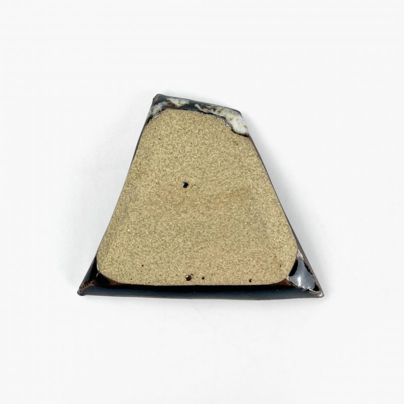 Chopstick Rest Fuji Brown (2.25" x 1.75") by Keishugama