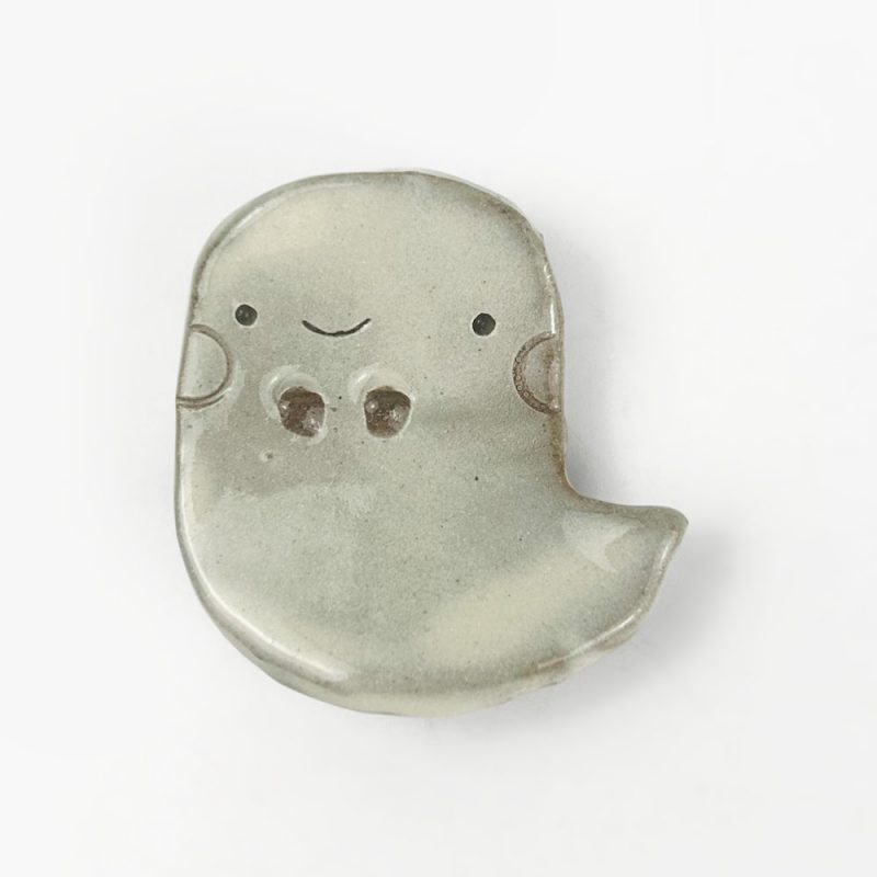 Chopstick Rest Obake (1.5"D) by Keishuugama