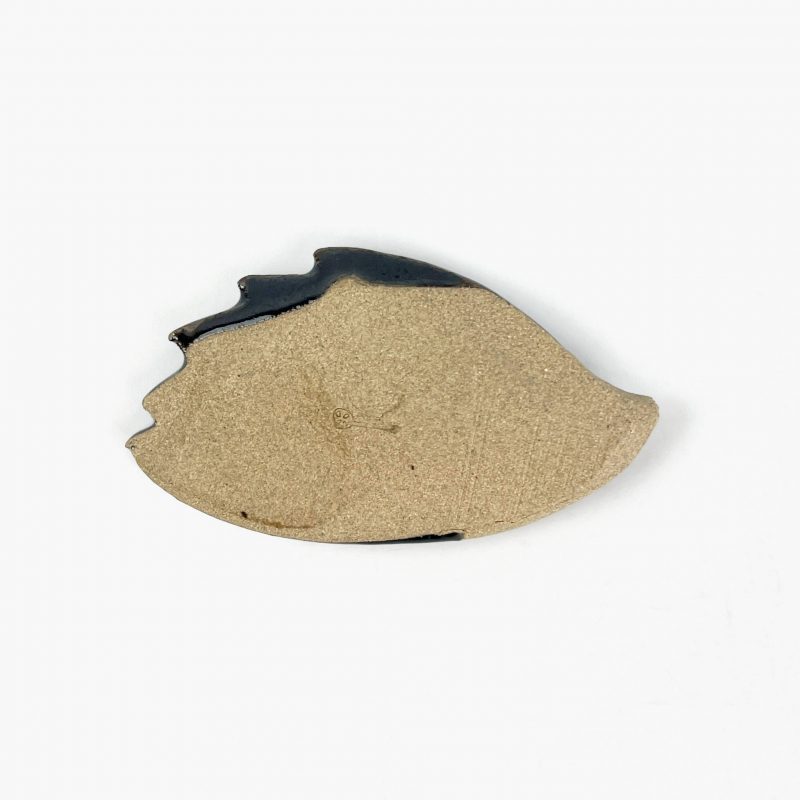 Chopstick Rest Hedgehog Brown (2.5" x 1.5") by Keishuugama
