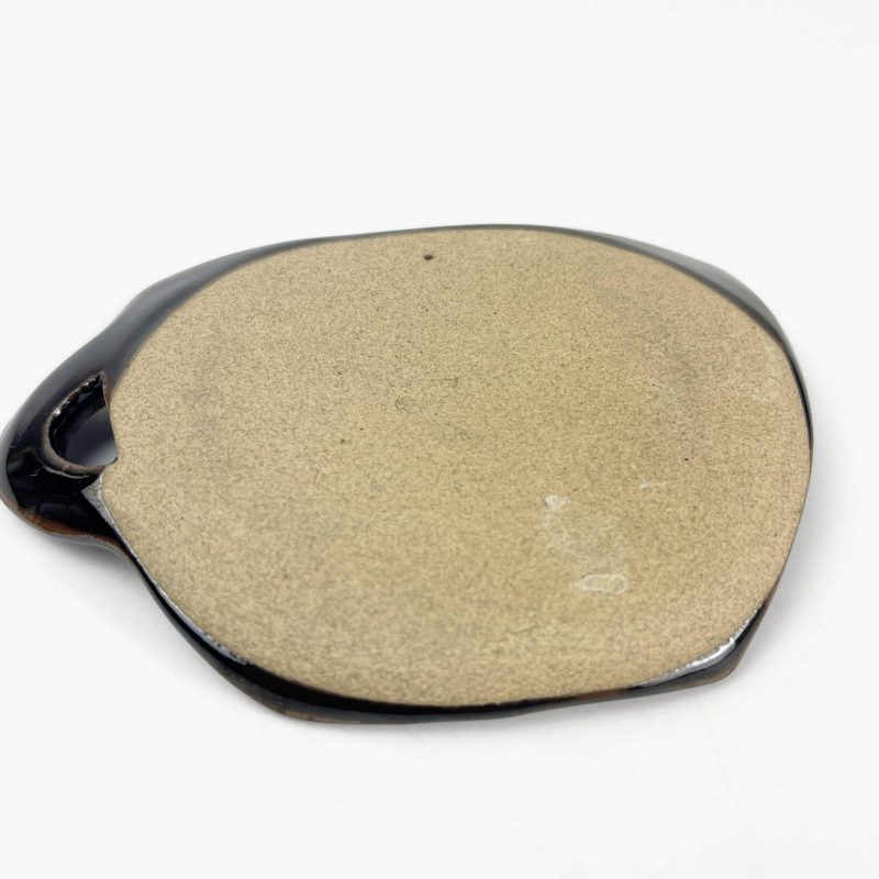 Mamezara Dish Mug Brown (4.25" x 3") by Keishuugama - Image 5