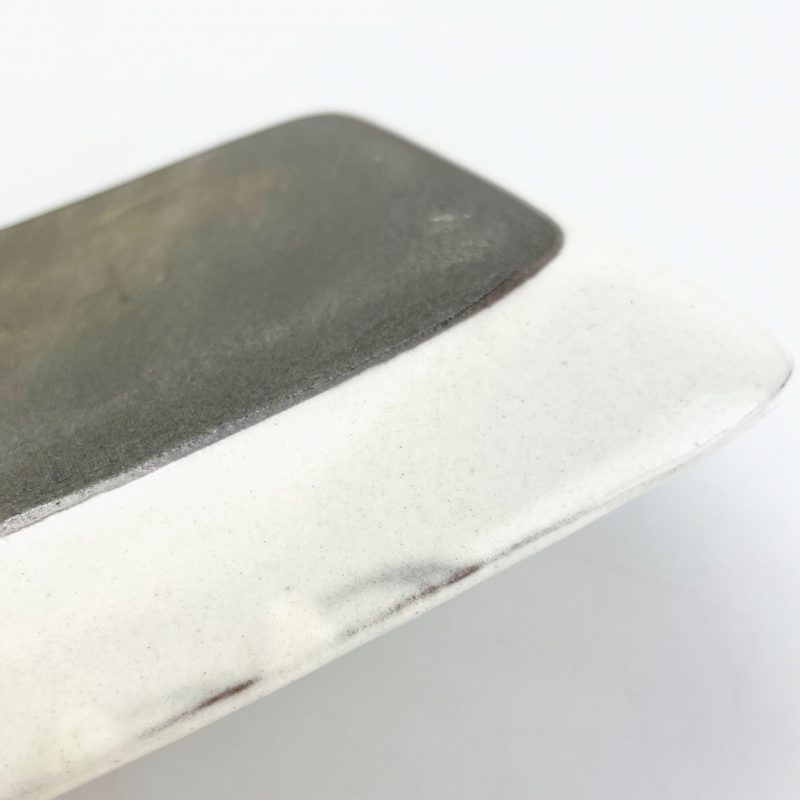 Rec.Plate Spallow (6.5"x 5.25") by Takunobu Sawada