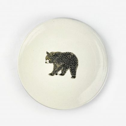 Round Plate Whale (7.75"D) by Takunobu Sawada