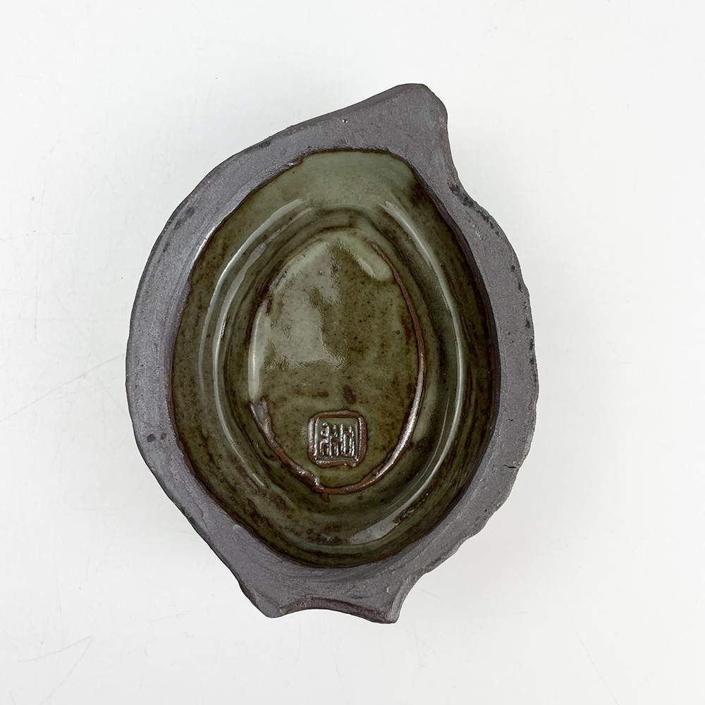 Sauce Dish Fish by Masayoshi Wakui (4" x 3")