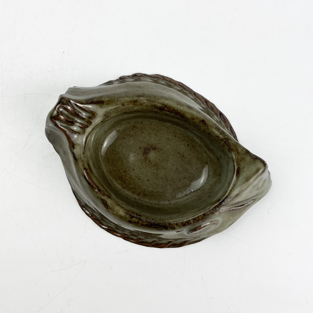 Sauce Dish Fish by Masayoshi Wakui (4" x 3")