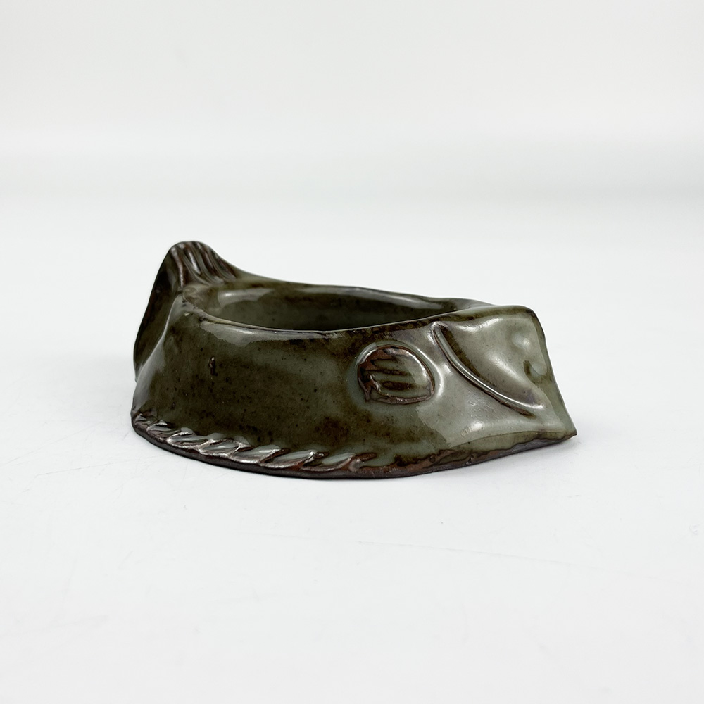 Sauce Dish Fish by Masayoshi Wakui (4" x 3")